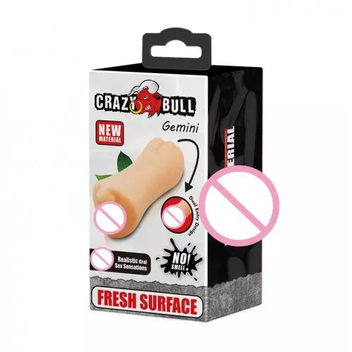 Подвійний мастурбатор Crazy Bull Gemini BM-009215U