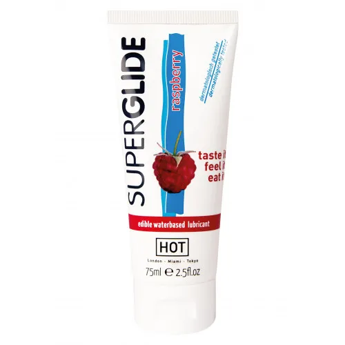 Лубрикант Edibles Superglide Lube raspberry 75 мл