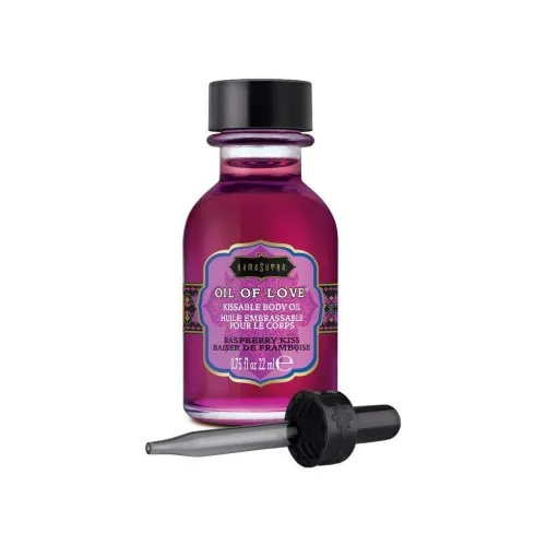 KAMASUTRA олія для інтимних поцілунків RASPBERRY KISS, 22 ml