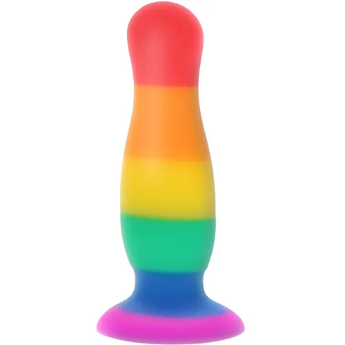 Анальна пробка Pride Happy Stuffer, райдужна