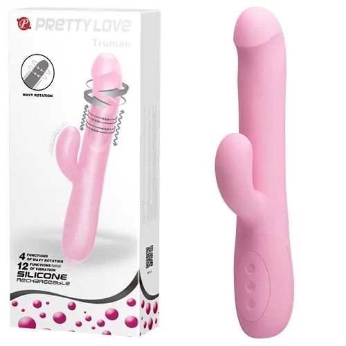 Вібратор з хвилеподібним обертанням Pretty Love Truman BW-069004