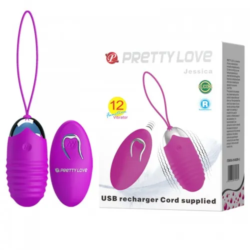 Яйце вібраційне PRETTY LOVE Jessica BI-014362W-3
