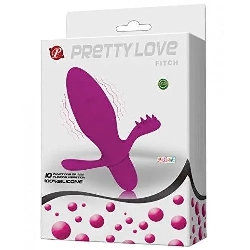Анальна пробка вібро Pretty Love FITCH BI-014288