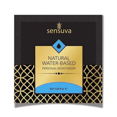 Пробник лубриканту Sensuva NATURAL WATER-BASED 6мл Ром