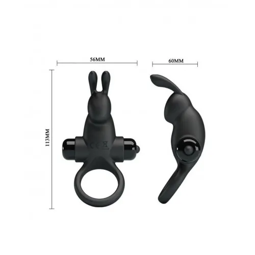 Кільце ерекційне колекції Pretty Love Vibrant penis ring I фіолетове BI-210204-1