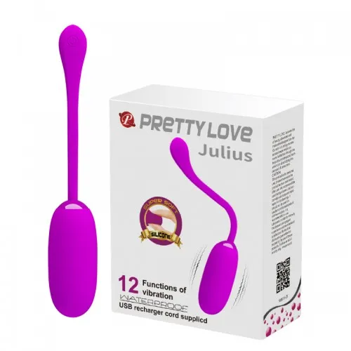 Перезаряджається віброяйце Pretty Love Julius BI-014653-1 рожевий