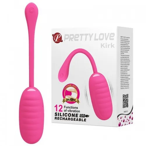 Віброяйце серії Pretty Love Kirk BI-014654 (рожевий)