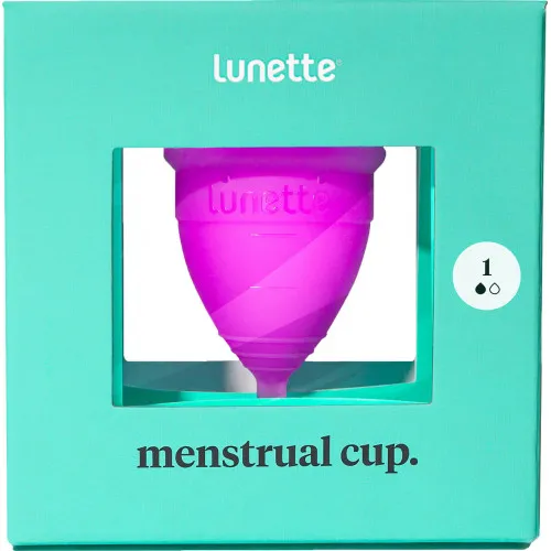 Менструальний колпачок багаторазового використання (Lunette), фіолетовий