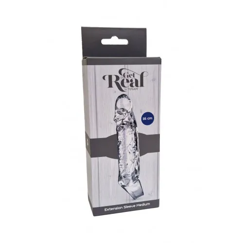 Насадка на пеніс Extension Sleeve Medium, 16 см х 3 см