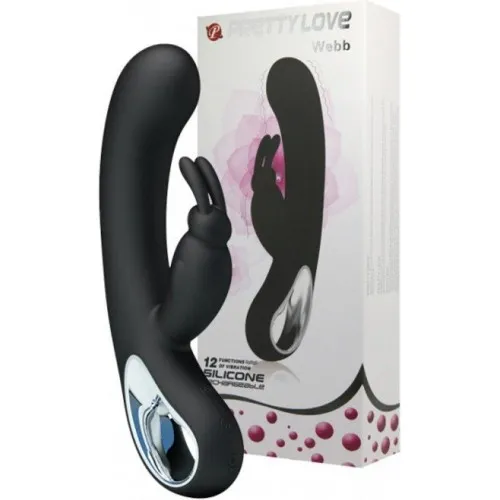 Вібратор Pretty Love Webb чорний BI-014420-1