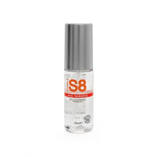 Анальний лубрикант з ефектом зігрівання Stimul8 Warming water based Anal Lube, 50 мл.