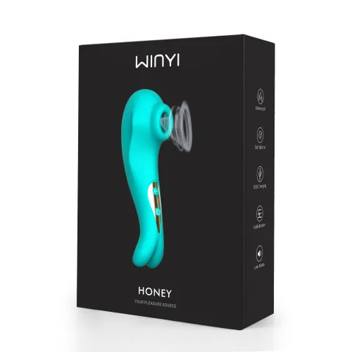 Кліторальний стимулятор-вібратор HONEY (WY0528)