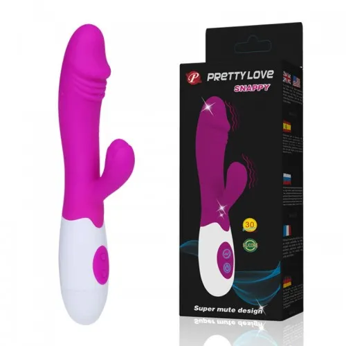 Вібратор Pretty Love Snappy на батарейках BI-014173