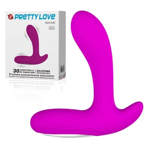 Масажер простати Pretty Love BACKIE BI-040029-1 фіолетовий