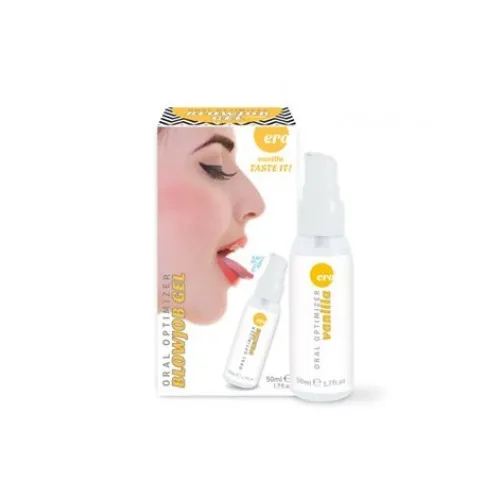 Стимулюючий оральний гель Hot ero Blowjob Gel vanilla 50 мл