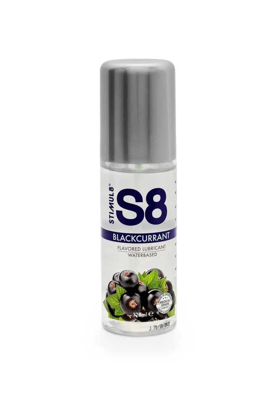 Лубрикант на водній основі S8 Flavored Lube 125 ml, чорна смородина